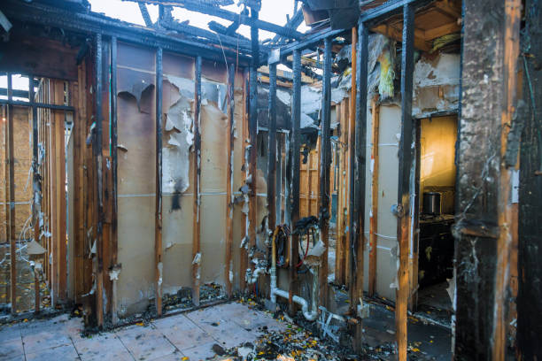 Professional Emergency Fire Cleanup technician working in Stillwater, MN